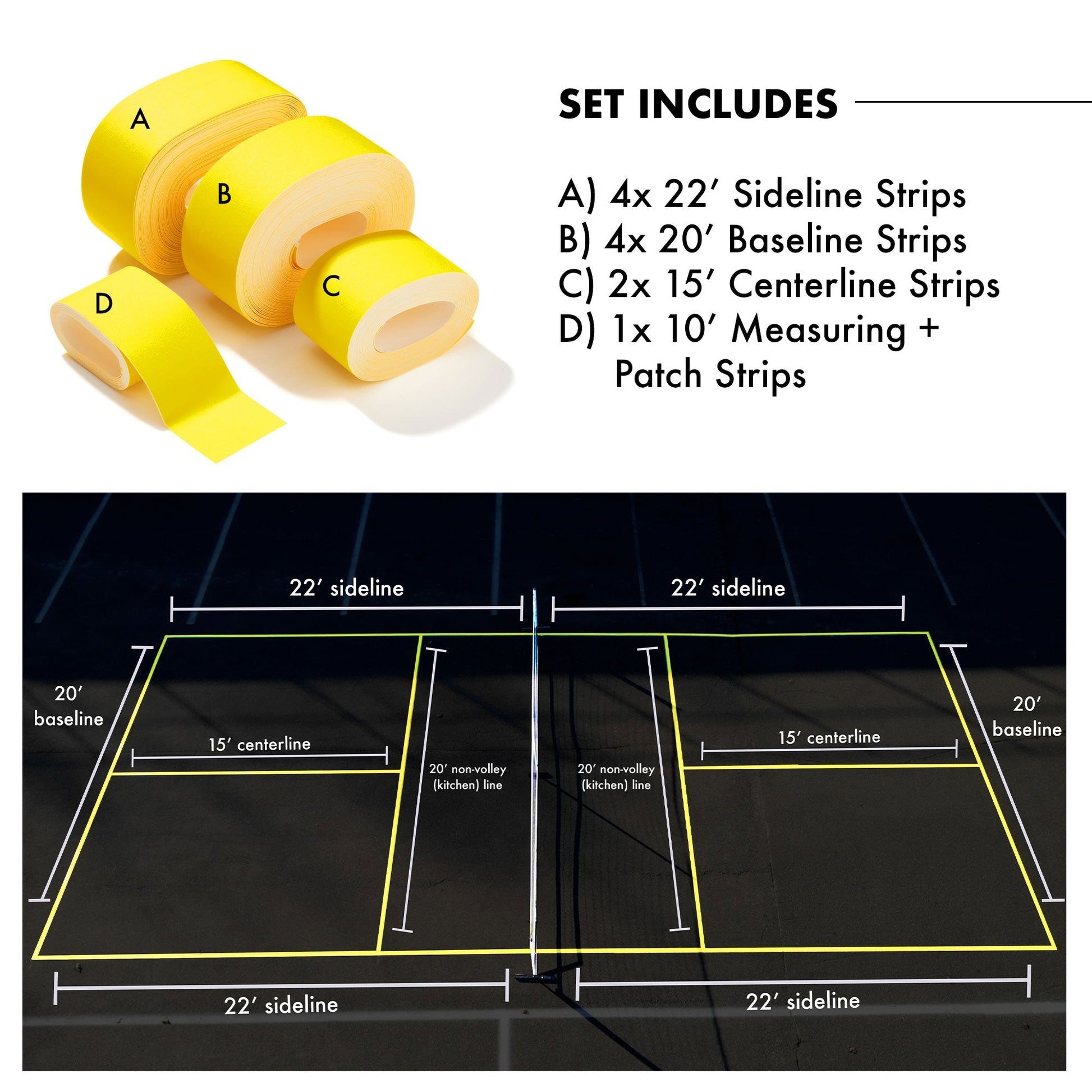 2 - Player "Pickleball To - Go" Set - Pickleball Anytime