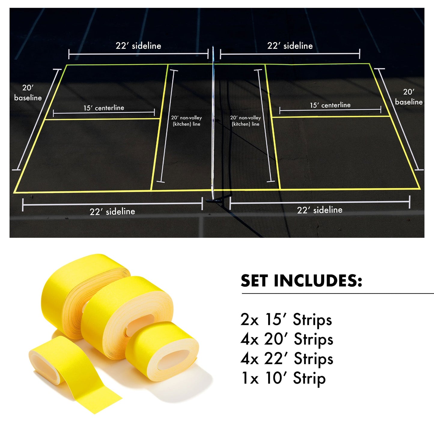 Complete Pickleball Court Set - Pickleball Anytime